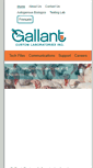 Mobile Screenshot of gallantcustomlaboratories.com